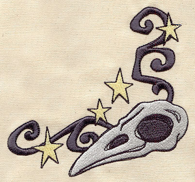 Raven Skull Corner