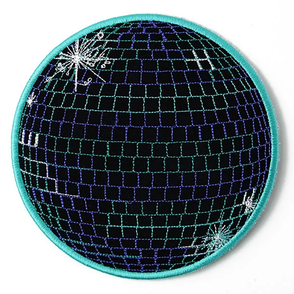 Ready to Party Disco Ball Trivet (In-the-Hoop) - Image 3