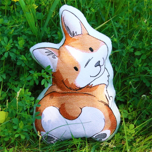 Rearview Corgi