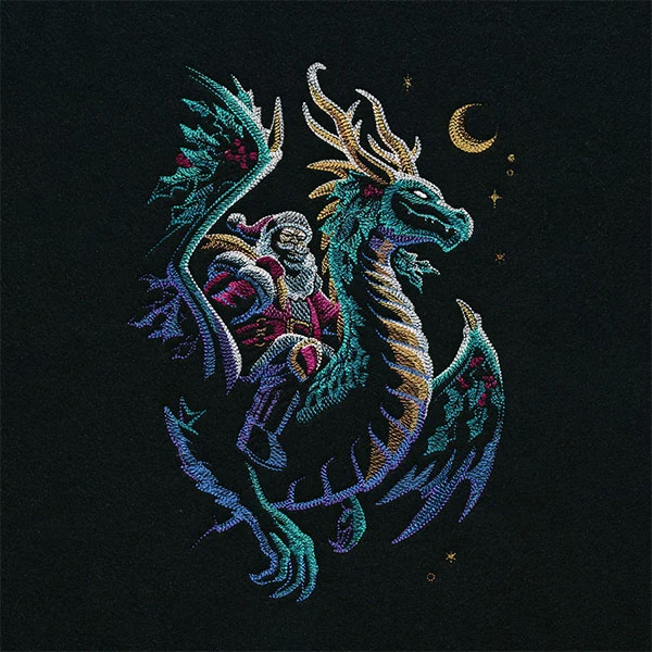 Santa and His Wondrous Dragon - Image 2
