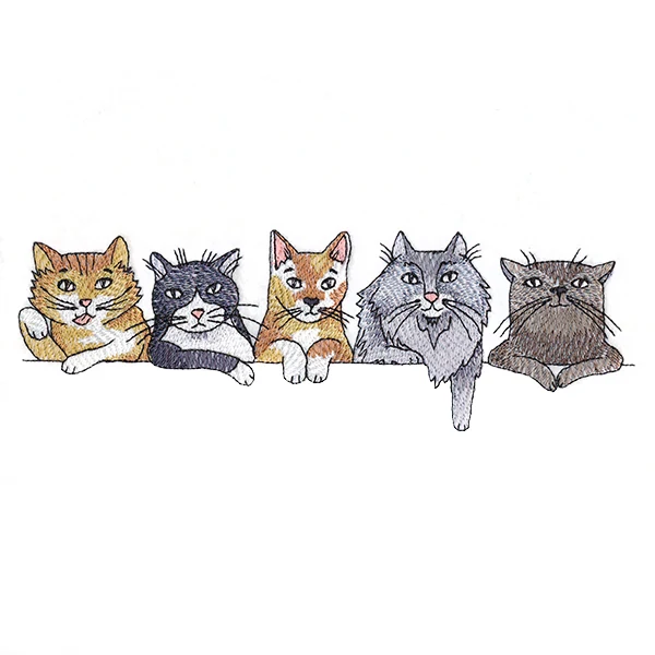 Sassy Cats Border - Image 3