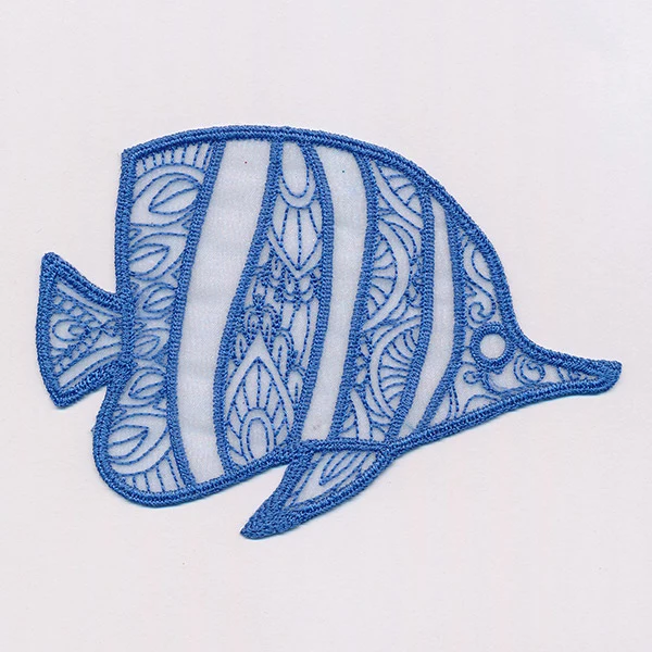 Sea Glass - Butterflyfish (Freestanding Organza) - Image 3