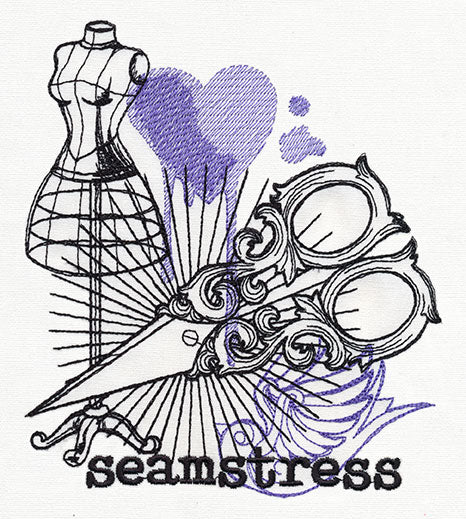 Seamstress Collage - Image 4