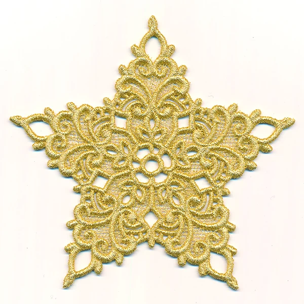 Shimmering Star Gift Topper (Lace) - Image 15