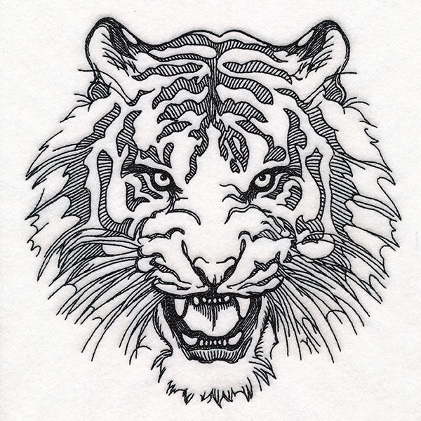 Simple On the Prowl Tiger (Quilting) - Image 22
