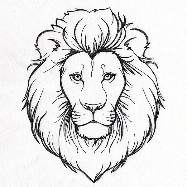 Simple Regal Lion (Quilting) - Image 21