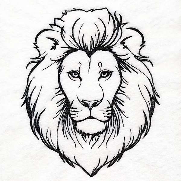 Simple Regal Lion (Quilting) - Image 5