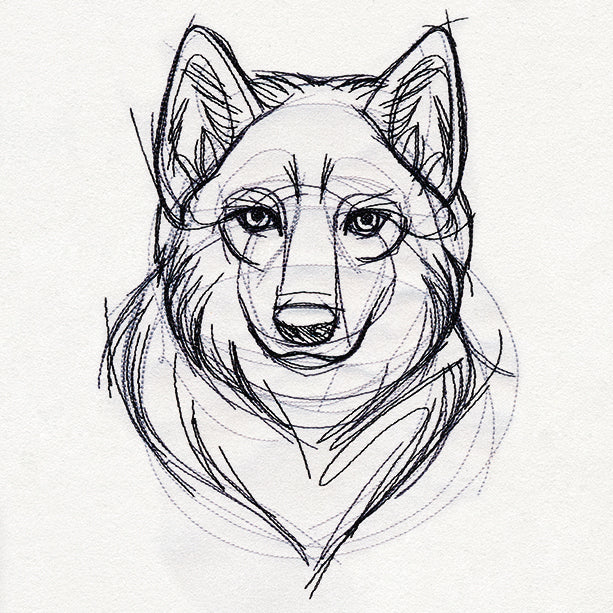 Sketchwork - Wolf - Image 2