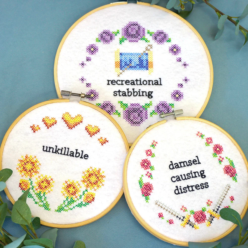 Snarky Samplers - Unkillable (Cross Stitch) - Image 3