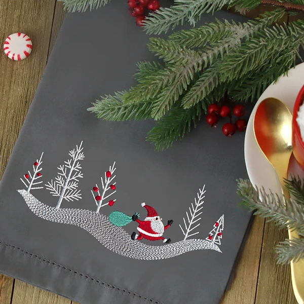 Sneaky Santa Border - Image 2