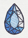 Snow Queen - Teardrop Gem - Image 2