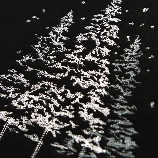 Snowy Moonlit Forest - Image 6