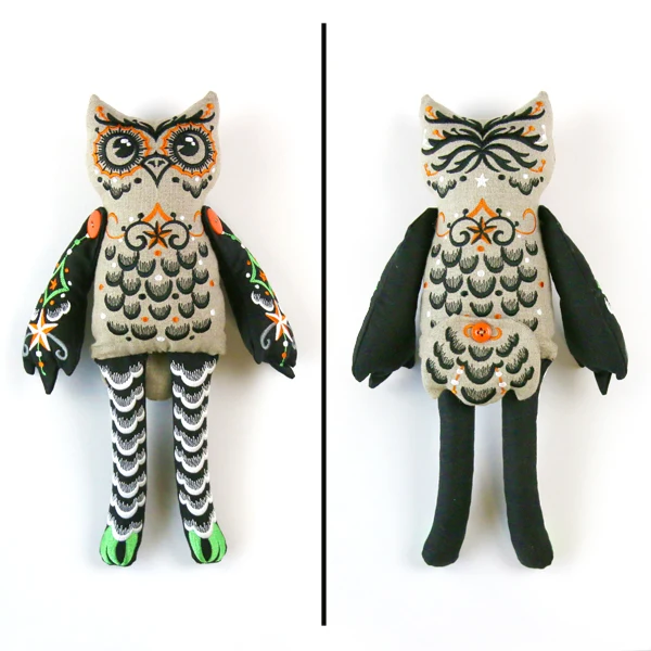 Sp-Whoo-ky Owl Doll (In-the-Hoop) - Image 6