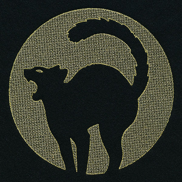 Spooky Halloween - Black Cat (Embossed) - Image 47