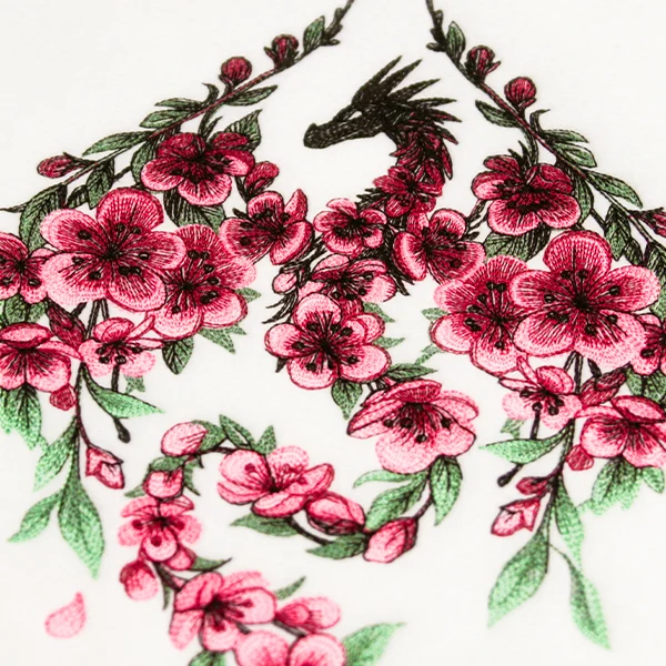 Spring Cherry Blossom Dragon - Image 8