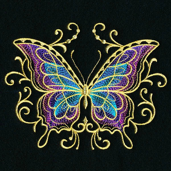 Springtime Gilded Mirage Butterfly - Image 5