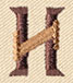 Steampunk Letter H - Uppercase - Image 5
