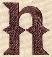Steampunk Letter N - Lowercase - Image 2