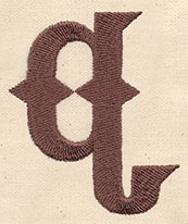 Steampunk Letter Q - Lowercase - Image 3