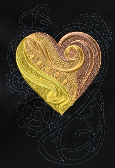 Steampunk Nouveau - Heart - Image 4