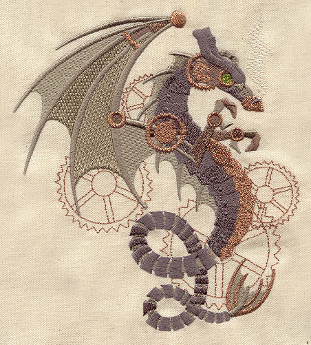 Steampunk Wyvern - Image 4