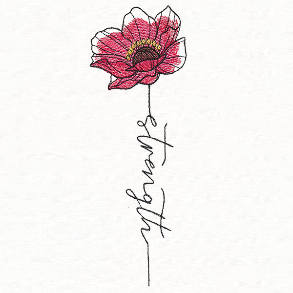 Strength Poppy in Bloom - Image 3