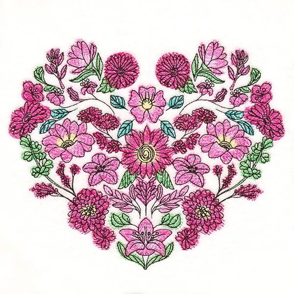 Summer Botanicals Heart - Image 8