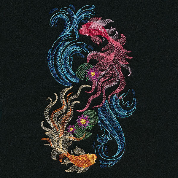 Swimming Free Koi Fish - Image 5