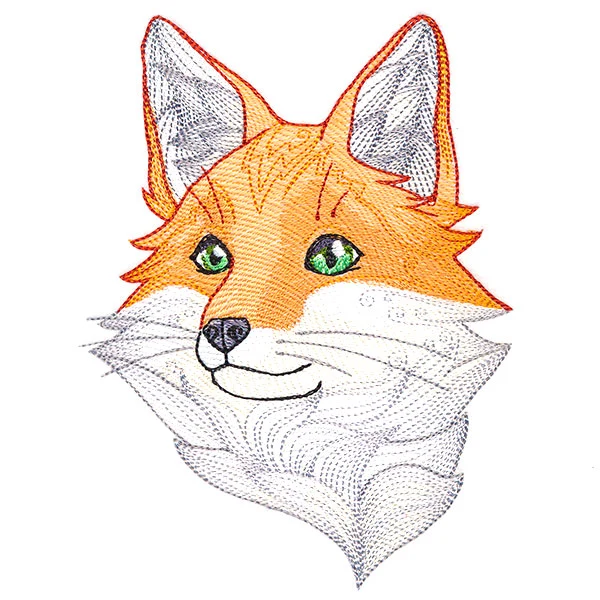 Swirling Wild Fox - Image 3