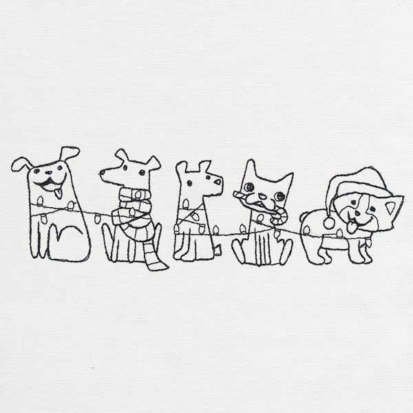 Tangled Pups Border - Image 3