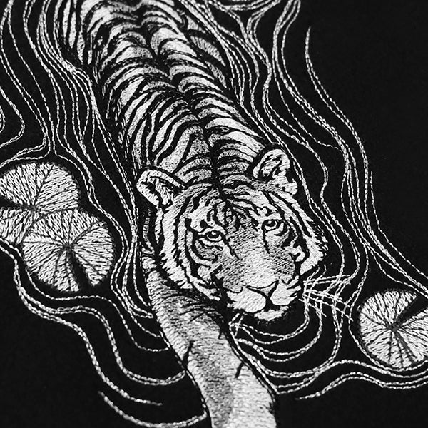 Tiger in Lily Pads - Image 2