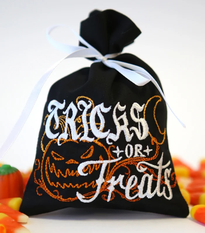 Tricks & Treats - Treats Bag (In-the-Hoop) - Image 3