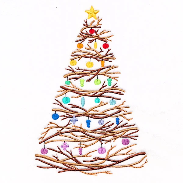 Twigs & Ornaments Christmas Tree - Image 7