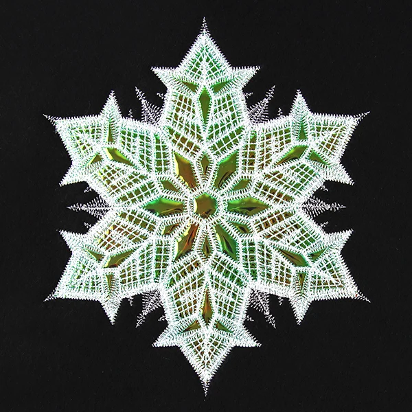 Twinkling Snowflake (Applique) (Mylar) - Image 11