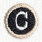 Typewriter Letter C - Image 4