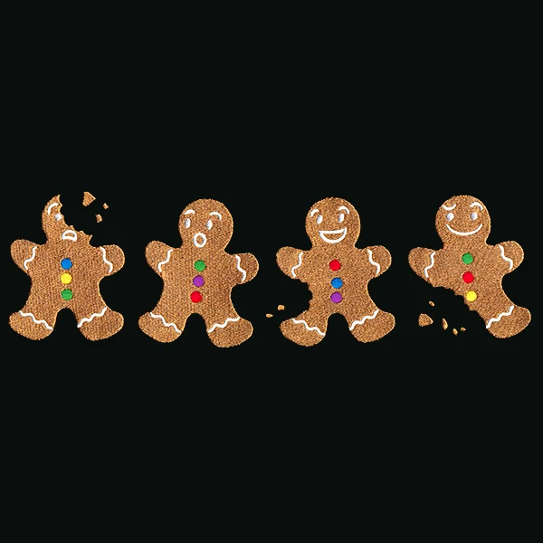 Uh Oh Gingerbread Border - Image 5