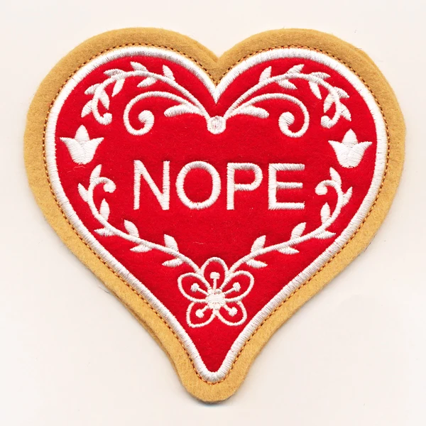 Valentine Cookie - Nope (In-the-Hoop)