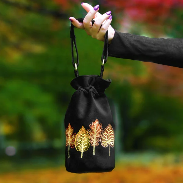 Vibrant Autumn Leaves Border - Image 12