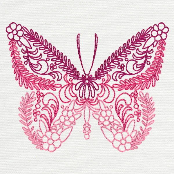 Vintage Folk Butterfly - Image 3
