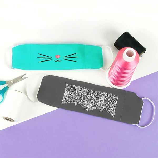 Whimsical Mask Motif - Kitty Whiskers - Image 8