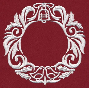 White Christmas - Wreath - Image 5