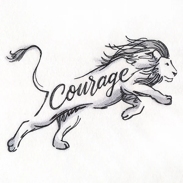 Wild Lion - Courage