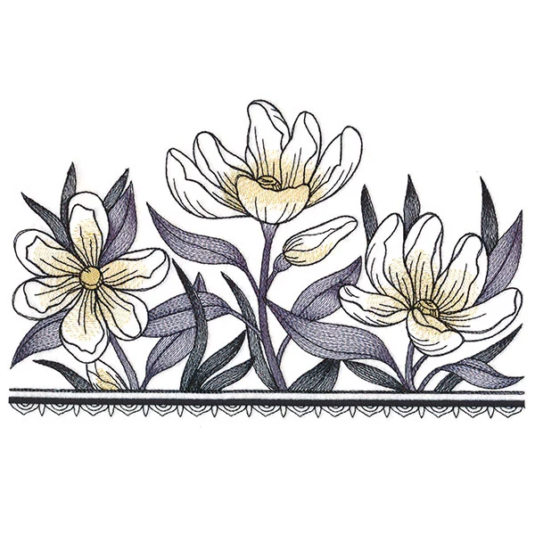 Wild Magnolia Border - Image 3