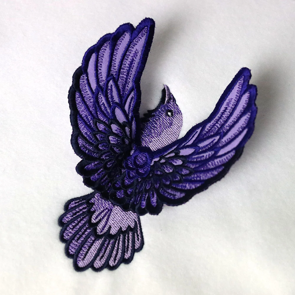 Winged Crow (3D Applique) - Image 5