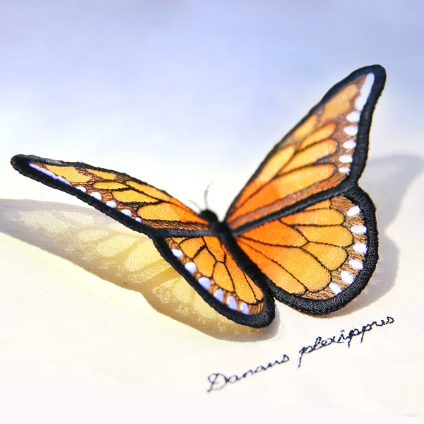 Winged Curiosities - Monarch (3D Applique) - Image 6