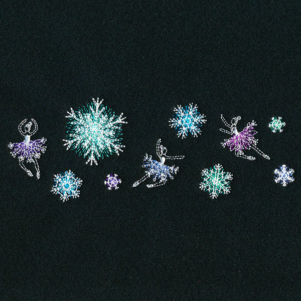Winter Ballerinas Border - Image 4