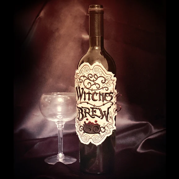 Witches Brew Apothecary Label (In the Hoop) - Image 7