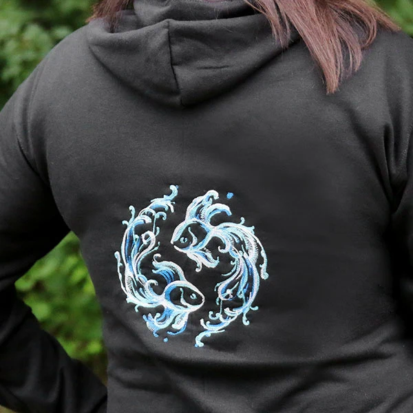 Yin Yang Water Element Fish Circle - Image 2