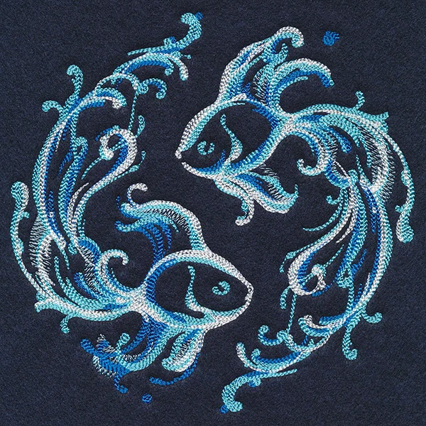 Yin Yang Water Element Fish Circle - Image 3