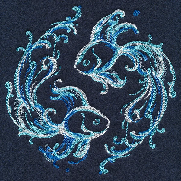 Yin Yang Water Element Fish Circle - Image 9